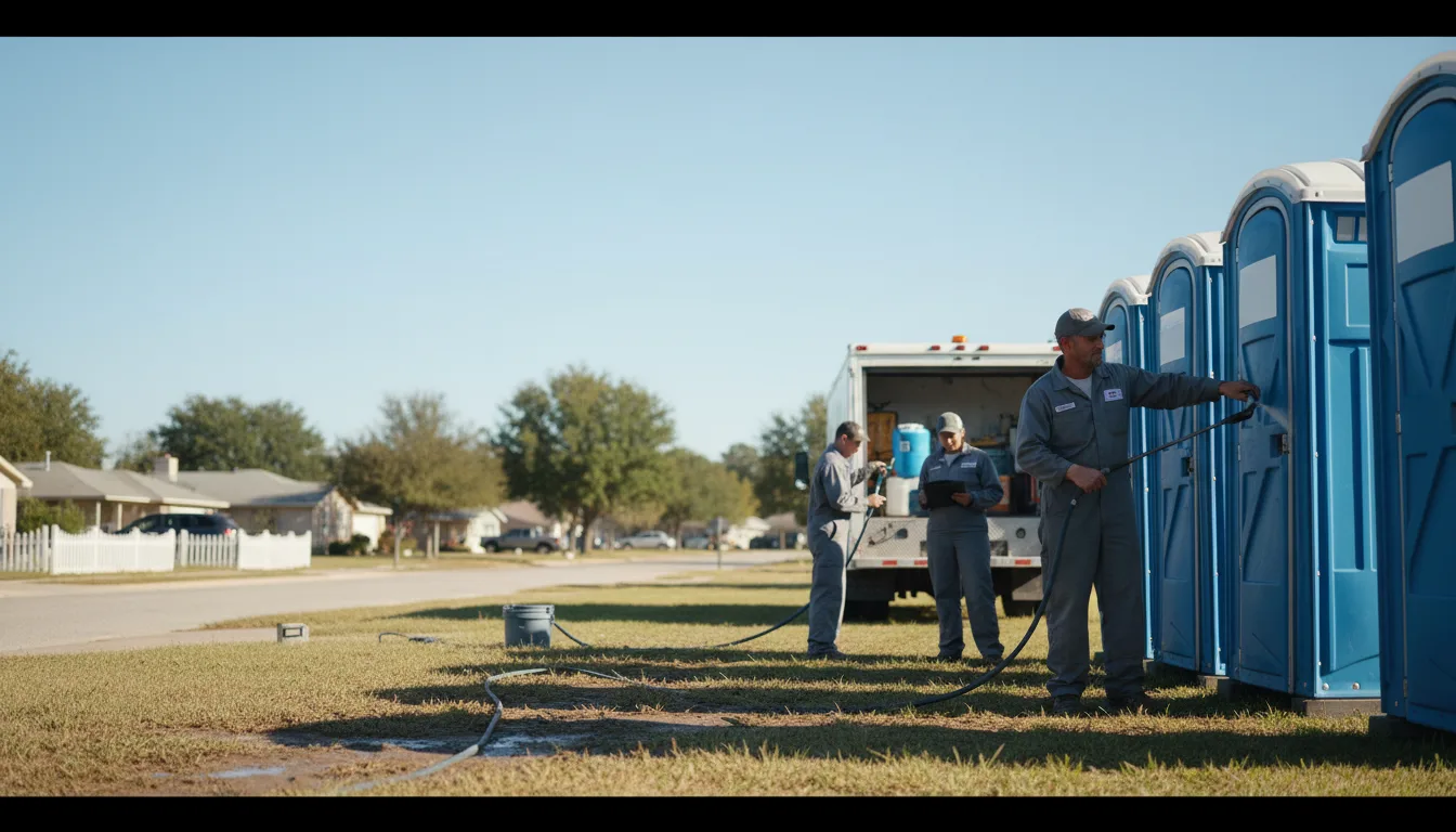Long-Term Portable Toilet Rental in Knippa, TX near me